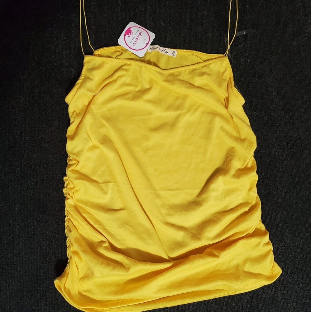 Yellow tank